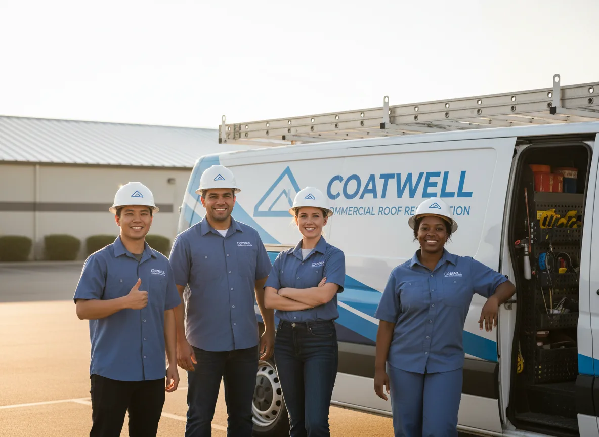Commercial roof coating company in Wells, NY